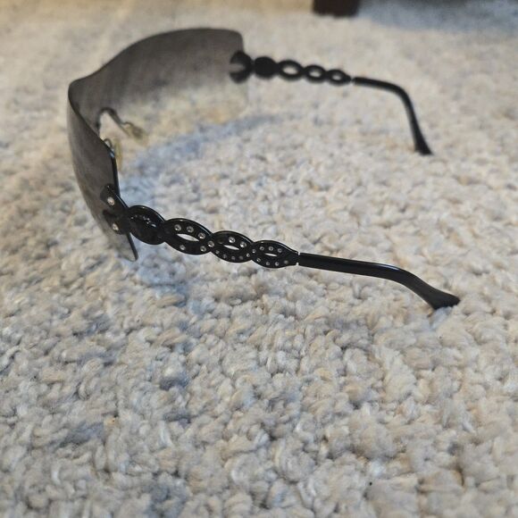 Authentic Versace Medusa Women's Sunglasses  Black - Picture 1 of 8